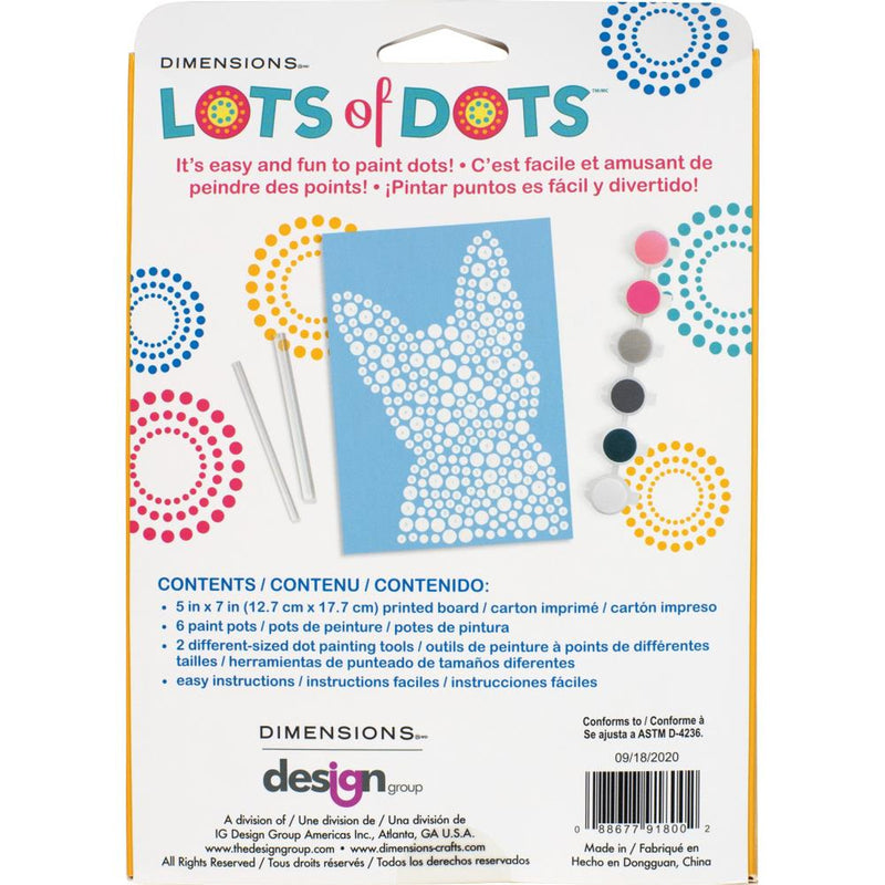 DIMENSIONS Dapper Dog Acrylic Dot Painting Kit