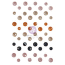 Prima Marketing Luna Say It In Crystals - Assorted Dots 48/Pkg