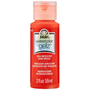 FolkArt Watercolor Gelz Acrylic Paint 2oz - Hibiscus Red