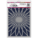 Dina Wakley Media Stencils 9"X6" - Sunshine