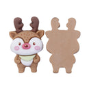 Cute Christmas 3D Resin - Pack of 5