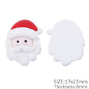 Cute Christmas 3D Resin - Pack of 5