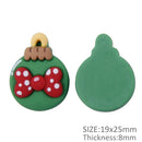 Cute Christmas 3D Resin - Pack of 5