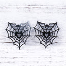 Heart Spider Web Planar Resin - Pack of 5