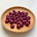 12mm x 7mm Silicone Beads (Pack of 10)