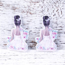 Floral Dancer Planar Resin - Pack of 5