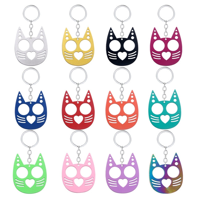 Cat Self Defense Keychain