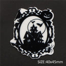 Haunted House Cameo Planar Resin - Pack of 5