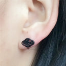 Little Black Planet Earrings (1 pair)