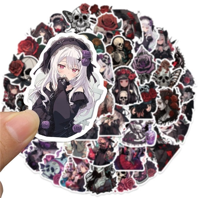 Dark Rose Sticker Pack  (50 stickers)