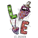 Spooky Love Iron on Transfer