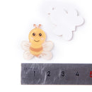 Bee Glitter Planar Resin - Pack of 5