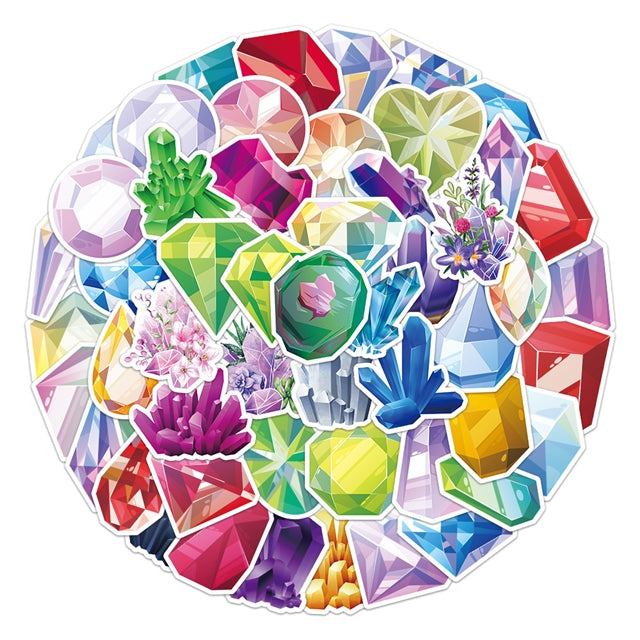 Gems Sticker Pack  (50 stickers)