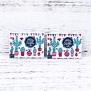 Christmas Cacti Planar Resin - Pack of 5