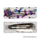 Spooky Transparent Snap Clips - Pack of 2