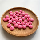 12mm x 7mm Silicone Beads (Pack of 10)