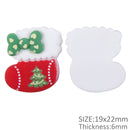Cute Christmas 3D Resin - Pack of 5