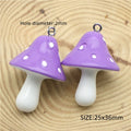 Large Mushroom Resin Charm