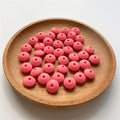 12mm x 7mm Silicone Beads (Pack of 10)