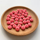 12mm x 7mm Silicone Beads (Pack of 10)