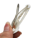 Pink Boho Rainbows Heart Snap Clips - Pack of 2