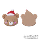 Cute Christmas 3D Resin - Pack of 5