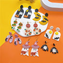 Clay Halloween Earrings (1 pair)