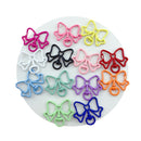 Bow Shaped Lobster Clasp Key Ring (Pack of 5)