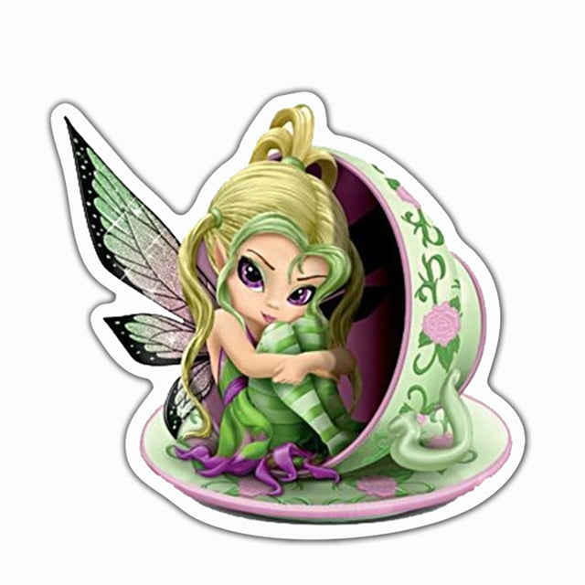Teacup Fairy Planar Resin - Pack of 5