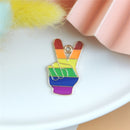 Rainbow Peace Hand Charm