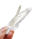 Leopard Print Bunny Ear Snap Clips - Pack of 2