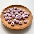 12mm x 7mm Silicone Beads (Pack of 10)