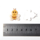 Bee Glitter Planar Resin - Pack of 5