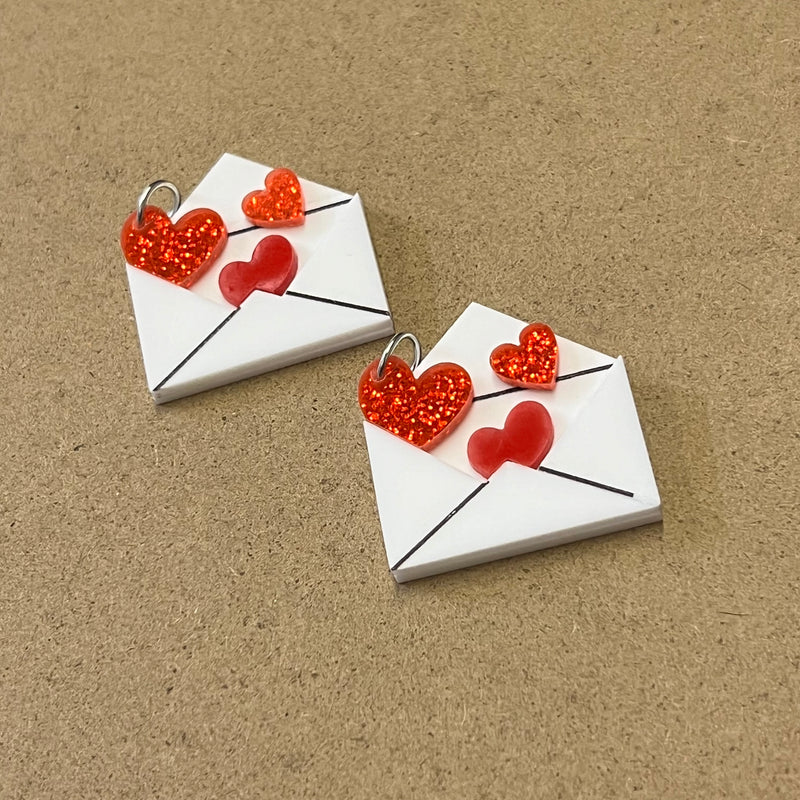 Sending Love Acrylic Charm