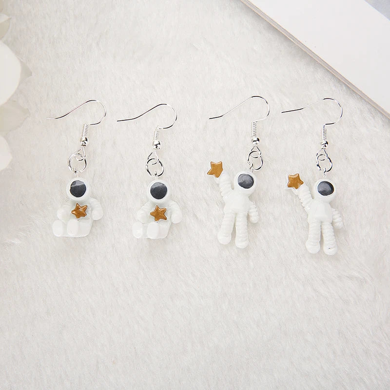 Astronaut Earrings (1 pair)