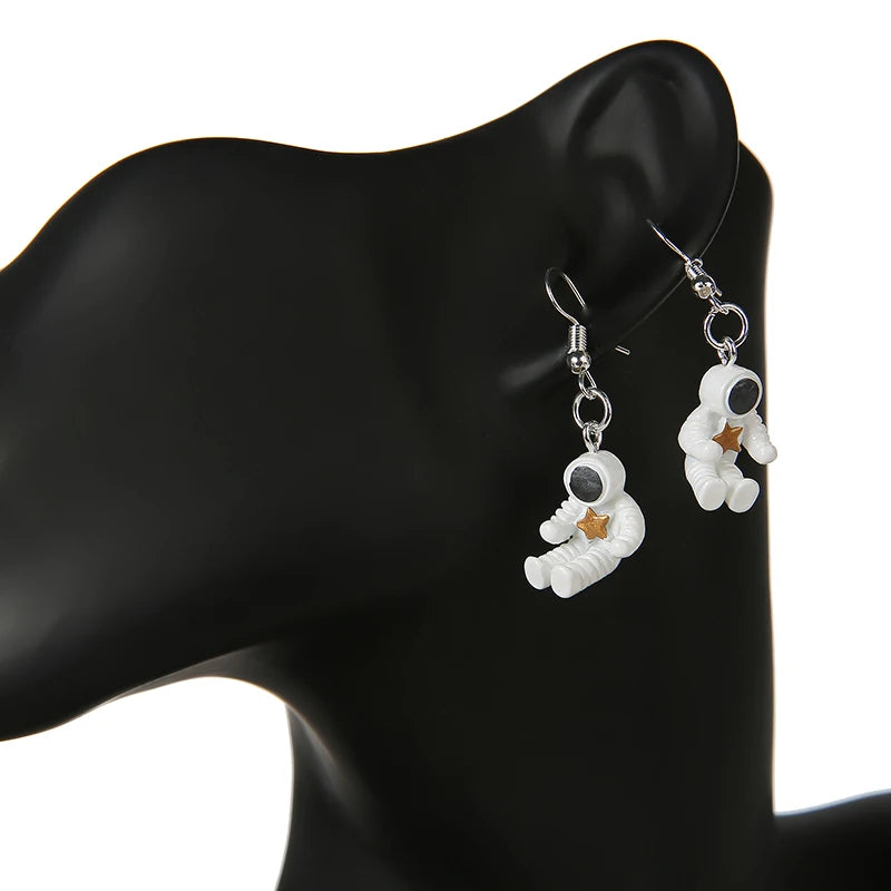 Astronaut Earrings (1 pair)