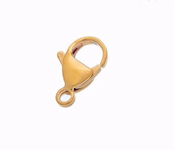 9mm Gold Tone Lobster Clasp (Pack of 20)