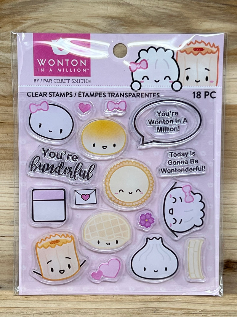 Wonton in a Million Cling Stamps