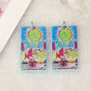 Artsy Tarot Card Acrylic Charm