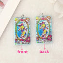 Artsy Tarot Card Acrylic Charm