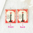 Vintage Valentine's Day Acrylic Charm