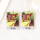 Kitty Tarot Card Acrylic Charm