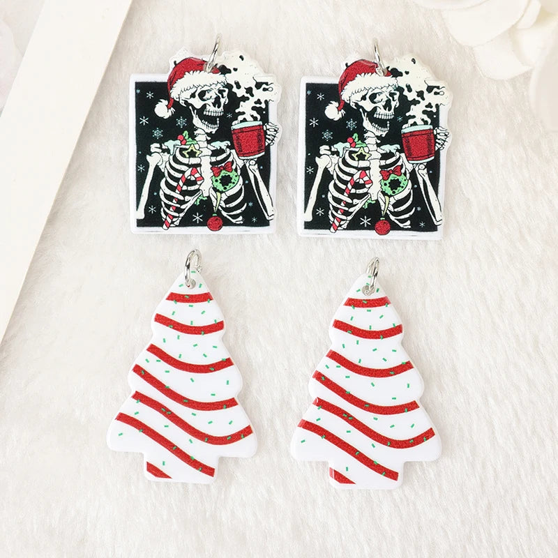 Christmas Spirit Acrylic Charm