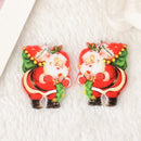 Vintage Santa Acrylic Charm