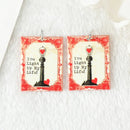 Vintage Valentine's Day Acrylic Charm