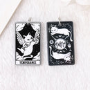 Cat Tarot Acrylic Charm