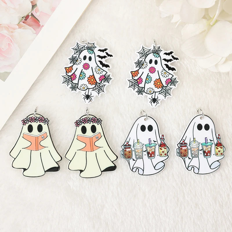 Reading Ghost Acrylic Charm