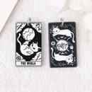 Cat Tarot Acrylic Charm