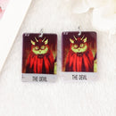 Kitty Tarot Card Acrylic Charm