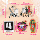 Witch Lips Acrylic Charm